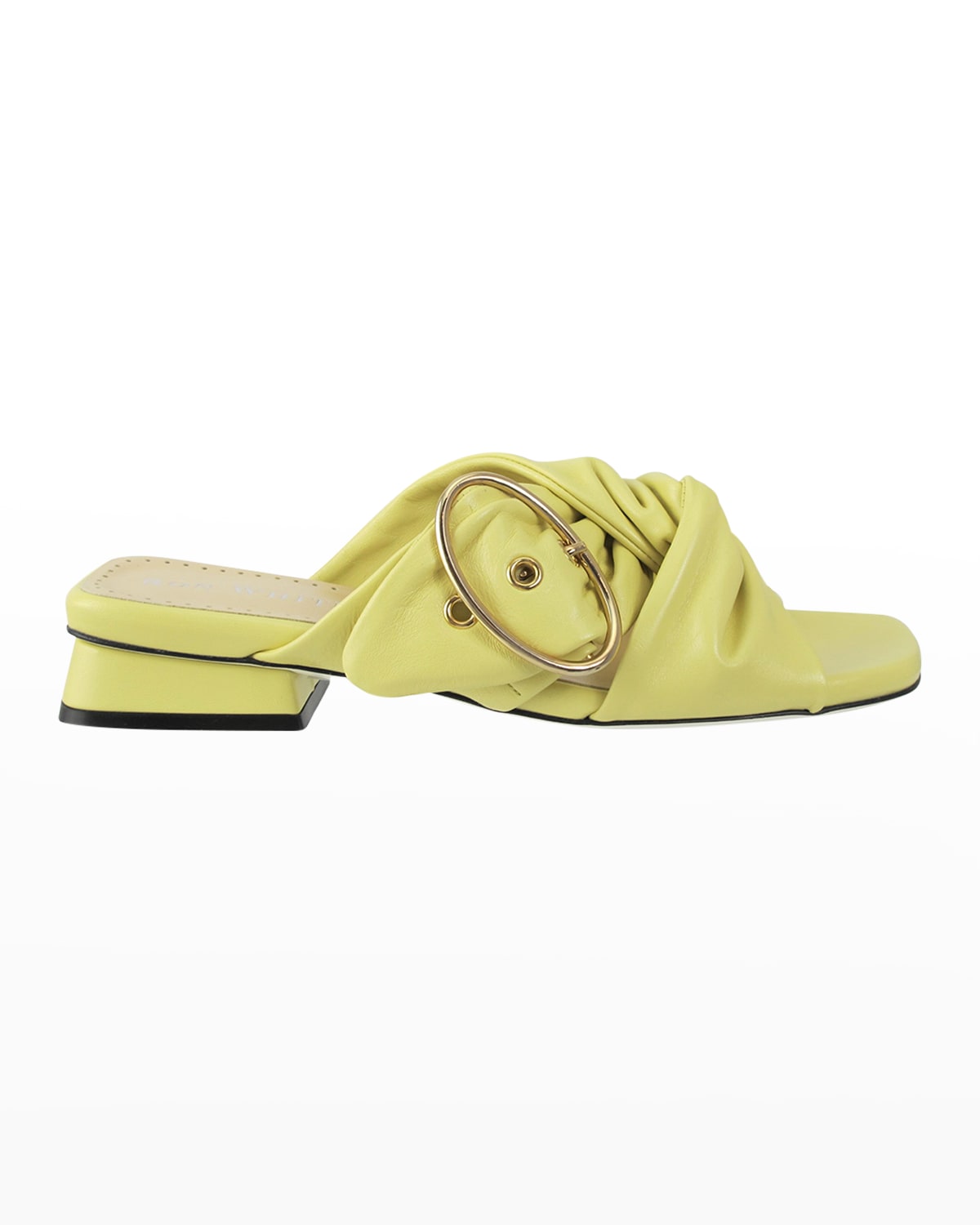 Ron White Barbra Woven Napa Ankle-Strap Sandals | Neiman Marcus