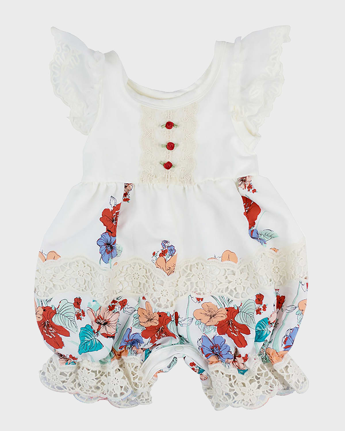 Haute Baby Girl's Honey Child Bubble Romper, Size 024 Months Neiman