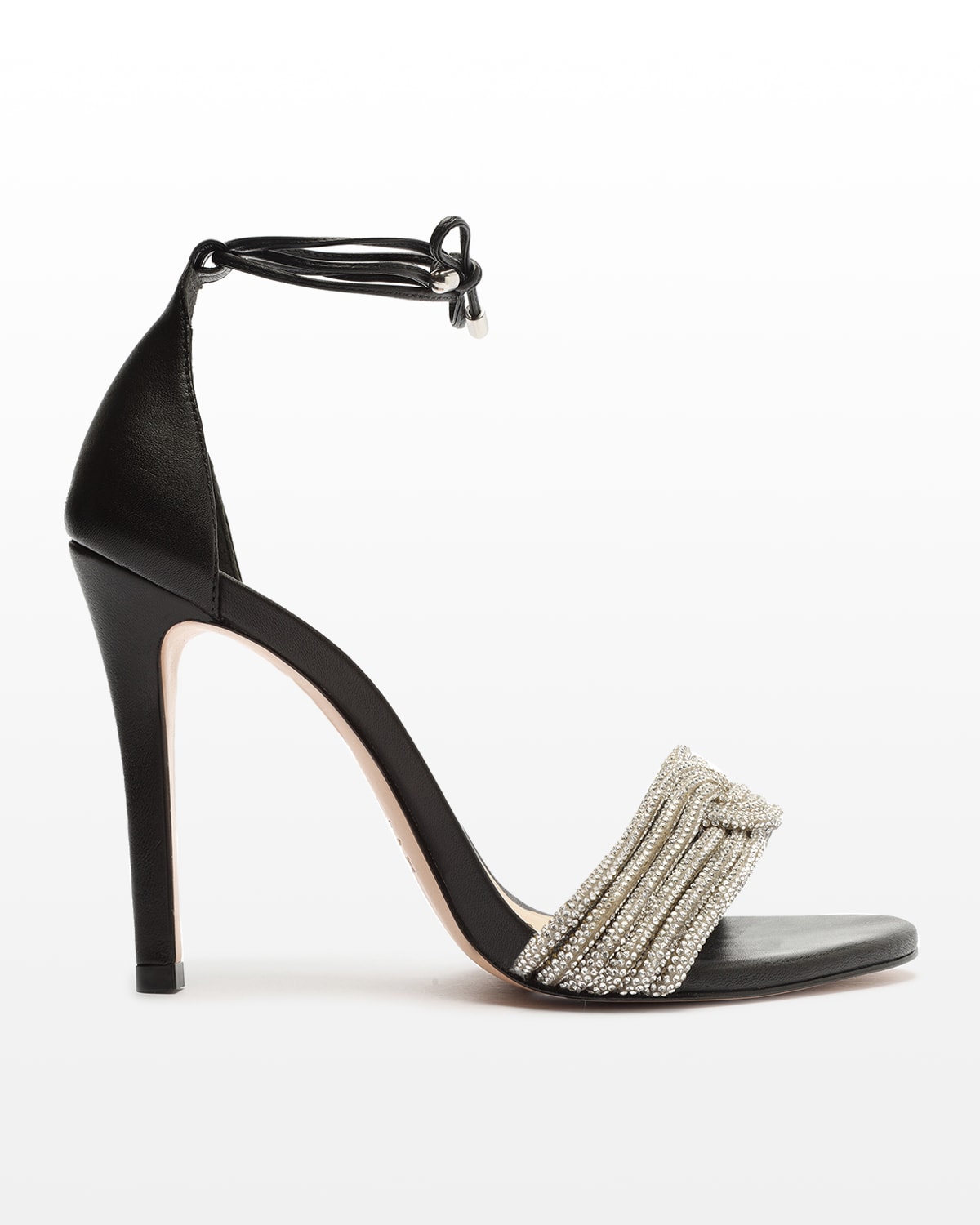 Schutz Jewell Crystal AnkleStrap Sandals Neiman Marcus