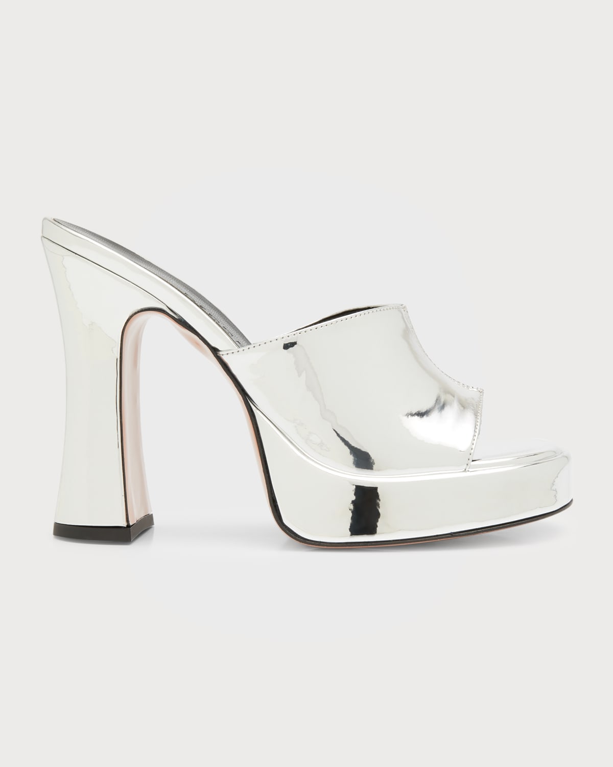 Valentino Garavani Patent Mary Jane Platform Mules | Neiman Marcus