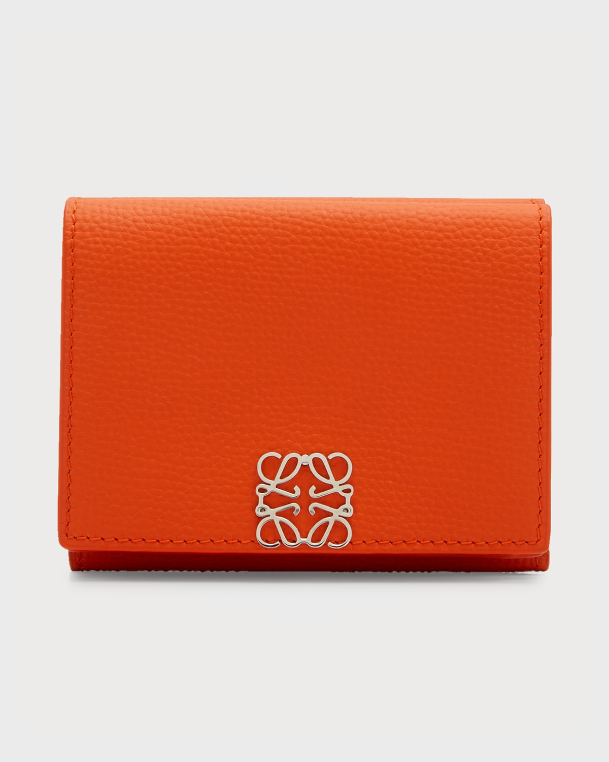 MCM Tracy Trifold Mini Leather Wallet | Neiman Marcus