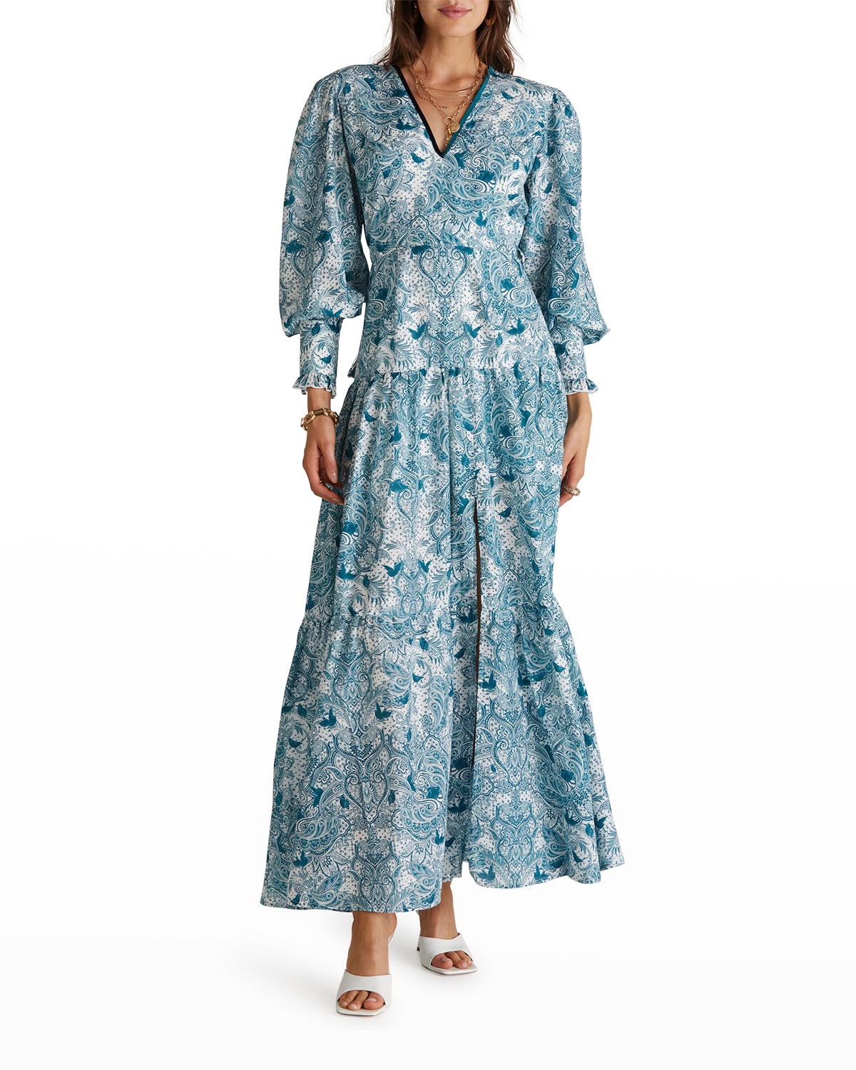 Aqua Blu Australia Abundance Temptations Maxi Dress | Neiman Marcus