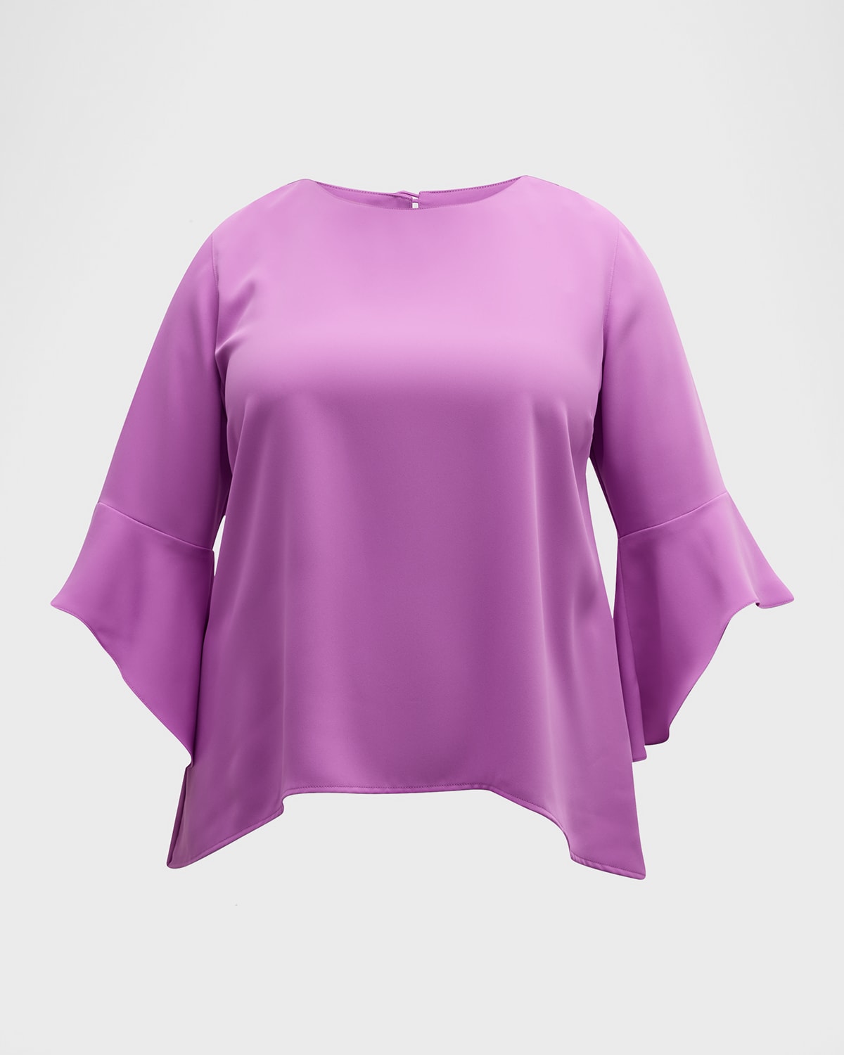 Caroline Rose At the Copa Print Crepe Crescent Top