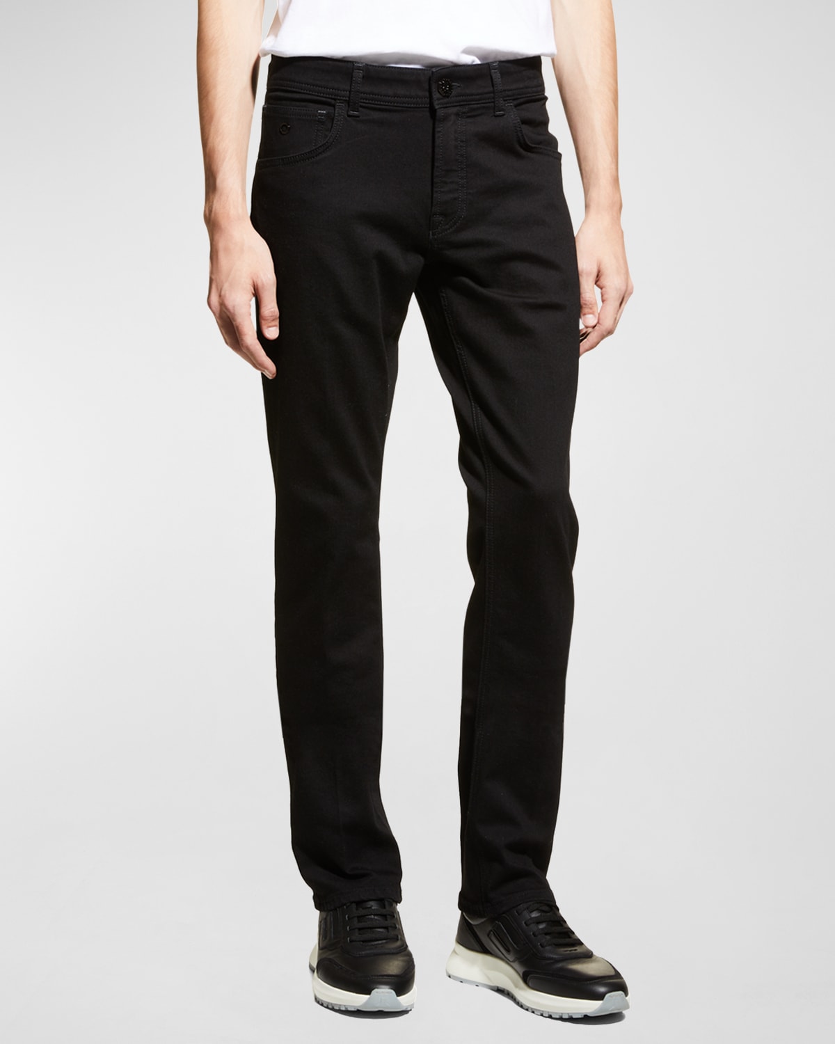 Brunello Cucinelli Men's Non-Stretch Denim Jeans | Neiman Marcus