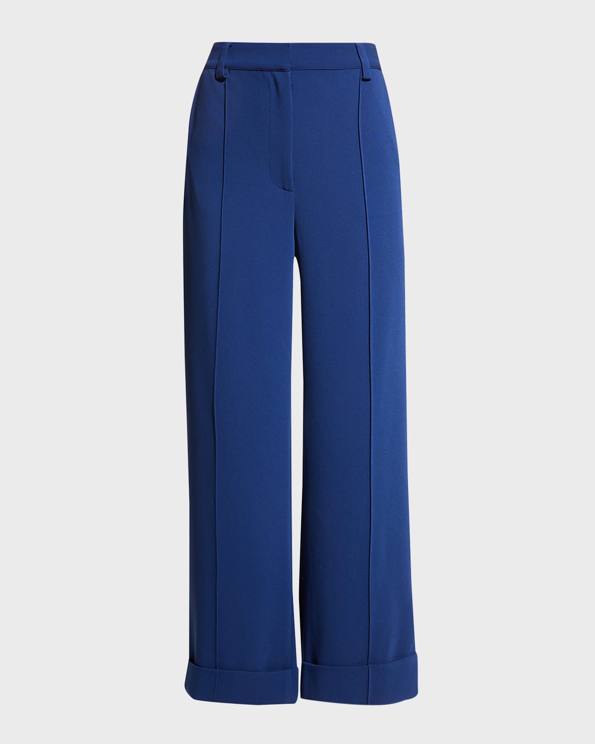 Cinq a Sept Kerry Slim Straight-Leg Crepe Pants | Neiman Marcus