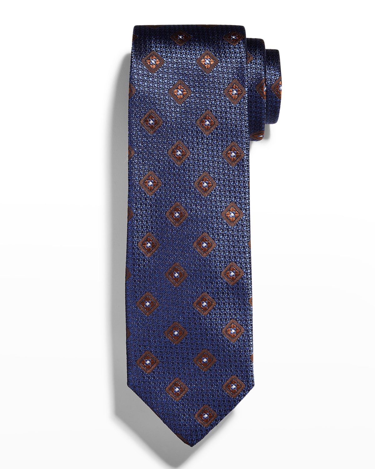 canali medallion silk tie