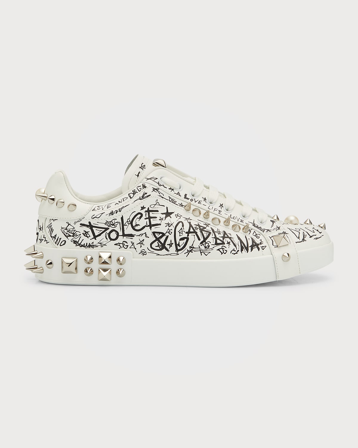 calfskin nappa portofino sneakers