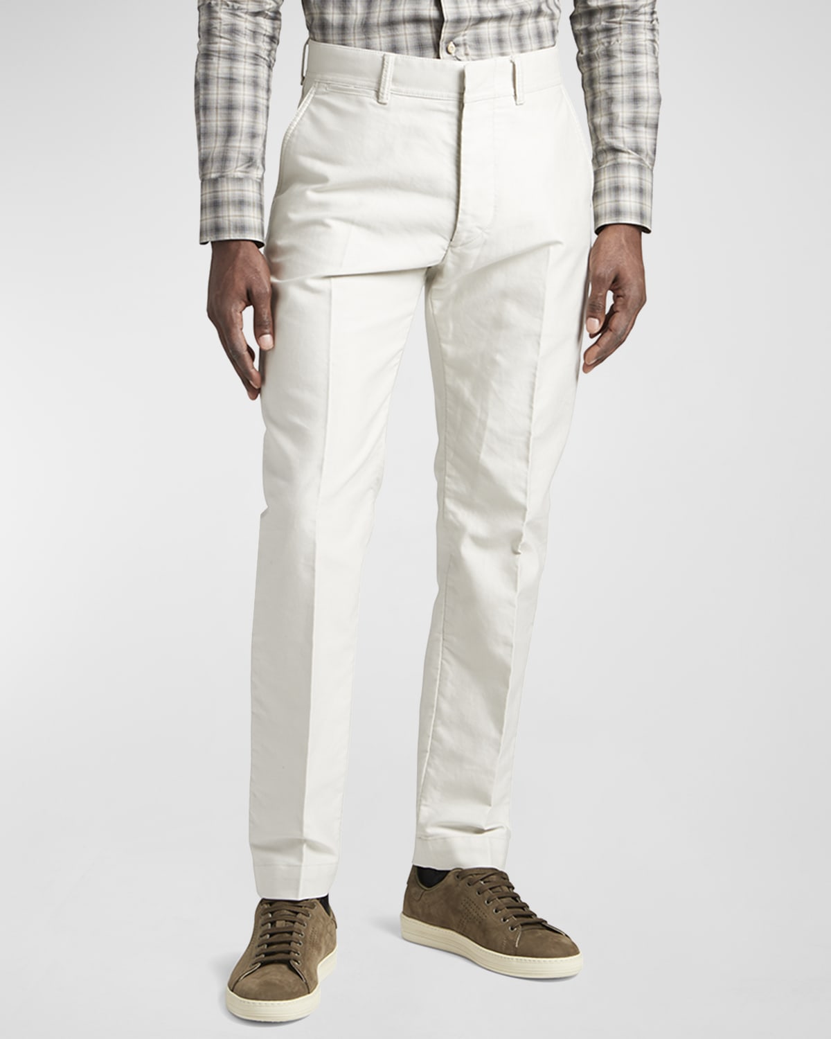 TOM FORD Men's Straight-Leg Chino Pants | Neiman Marcus