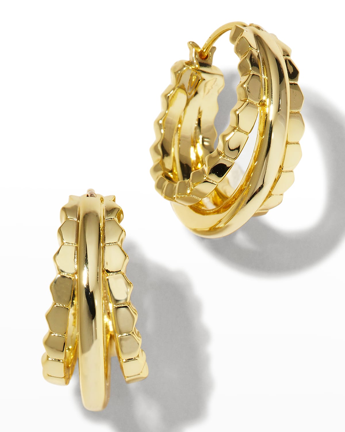 Kendra Scott Grayson Crystal Necklace and Huggie Earrings Set | Neiman ...