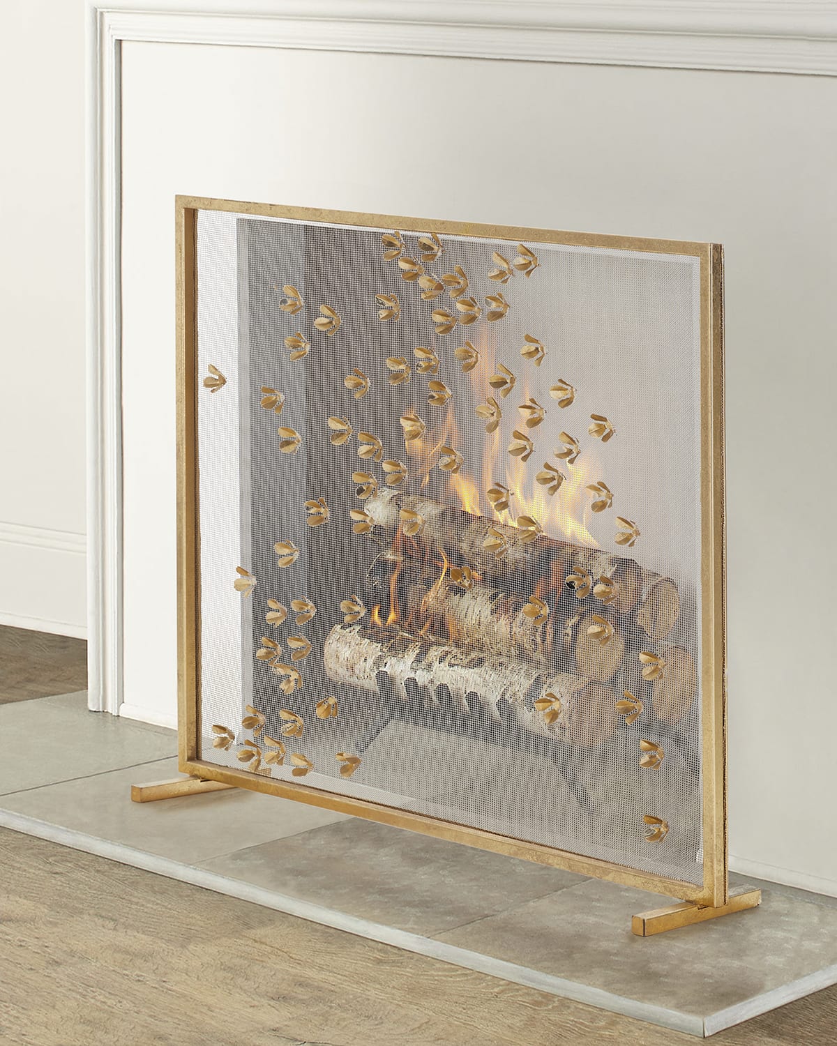 Tommy Mitchell Butterfly Fireplace Screen Neiman Marcus