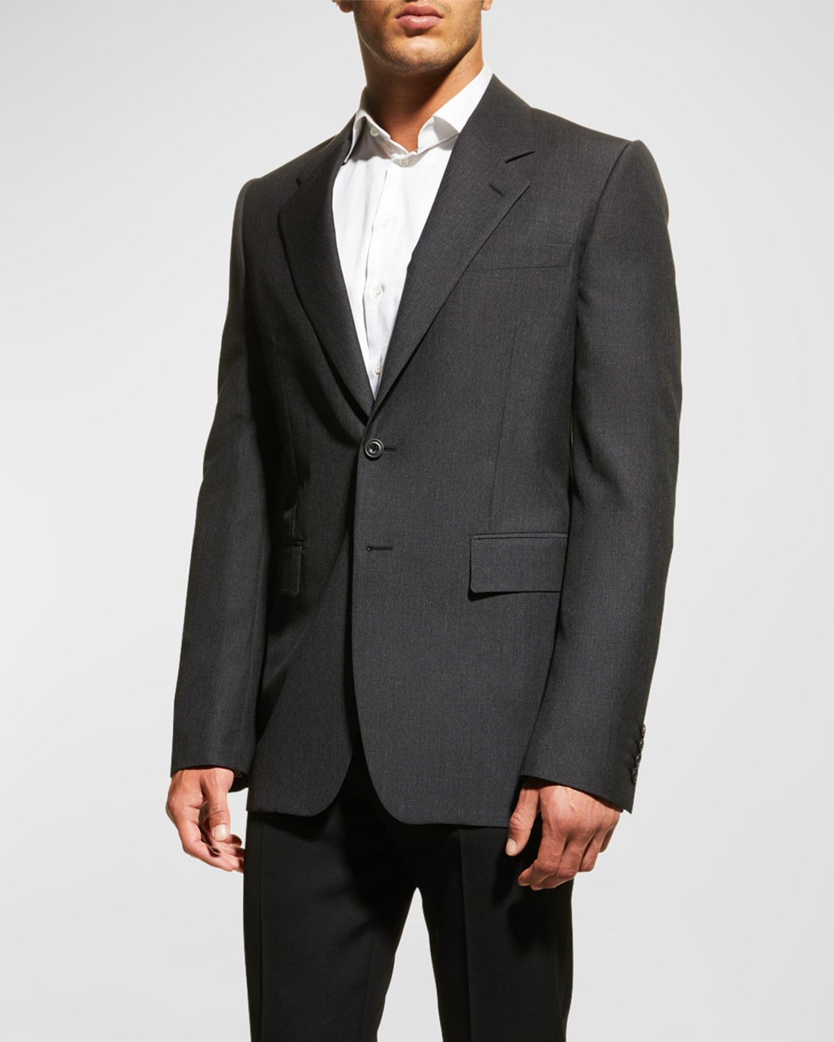 Givenchy Men's Slim-Fit Wool Suit Jacket | Neiman Marcus
