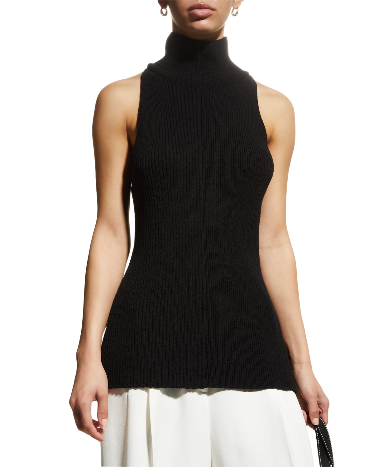 Proenza Schouler Textured Strapless Knit Top Neiman Marcus