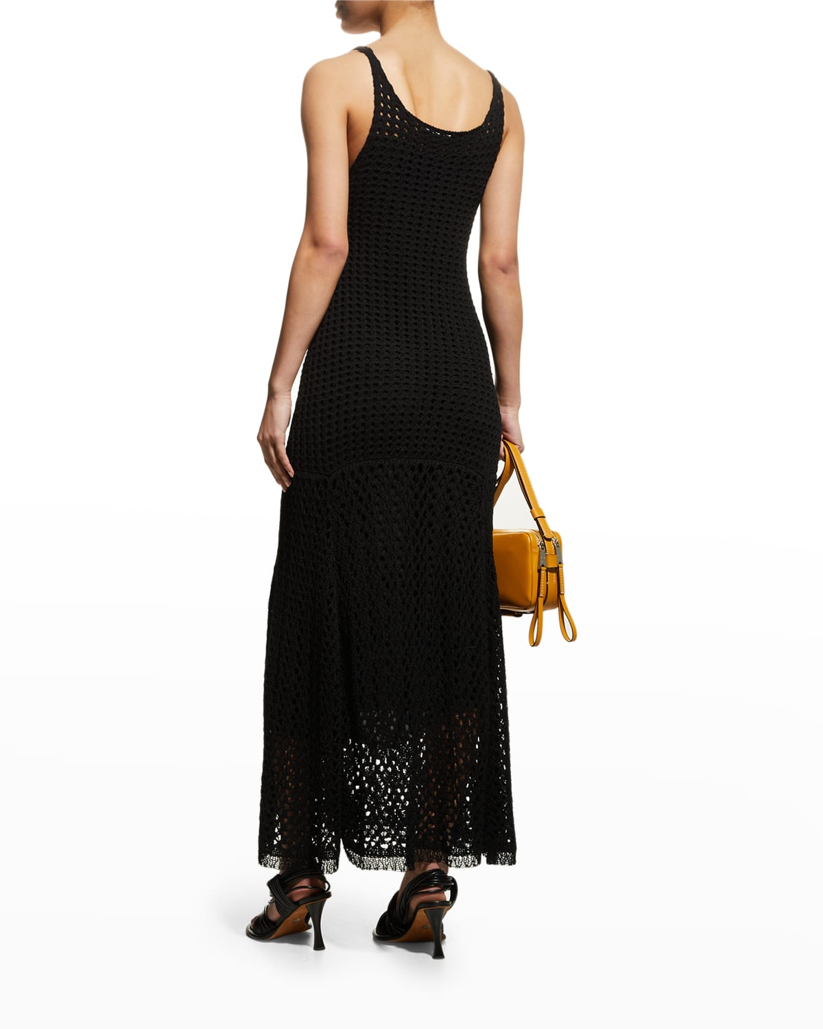 Crochet Knit Maxi Dress