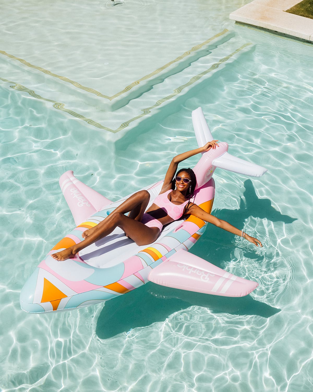 barbie golf cart pool float