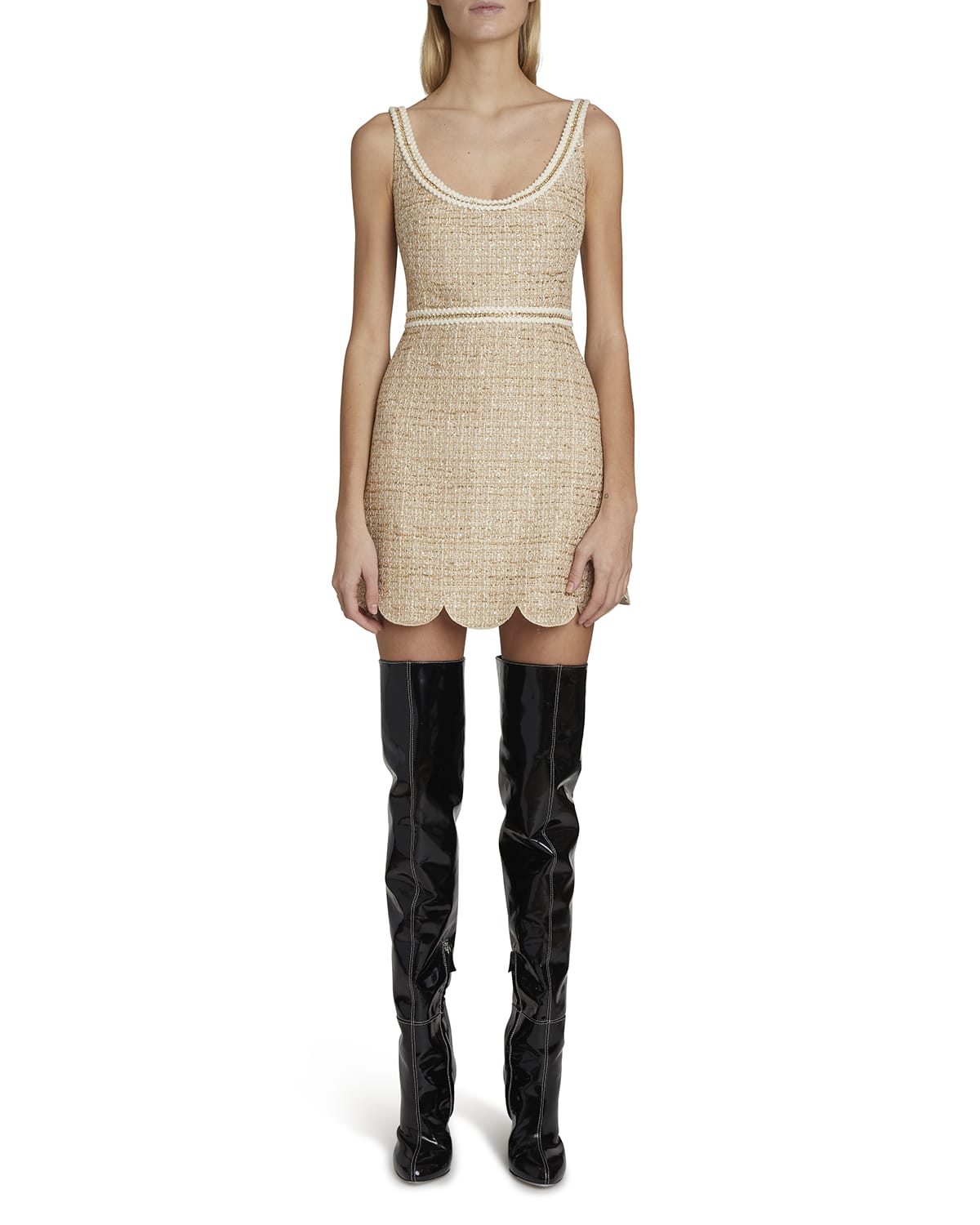 Recent Giambattista Valli Cableknit Dress