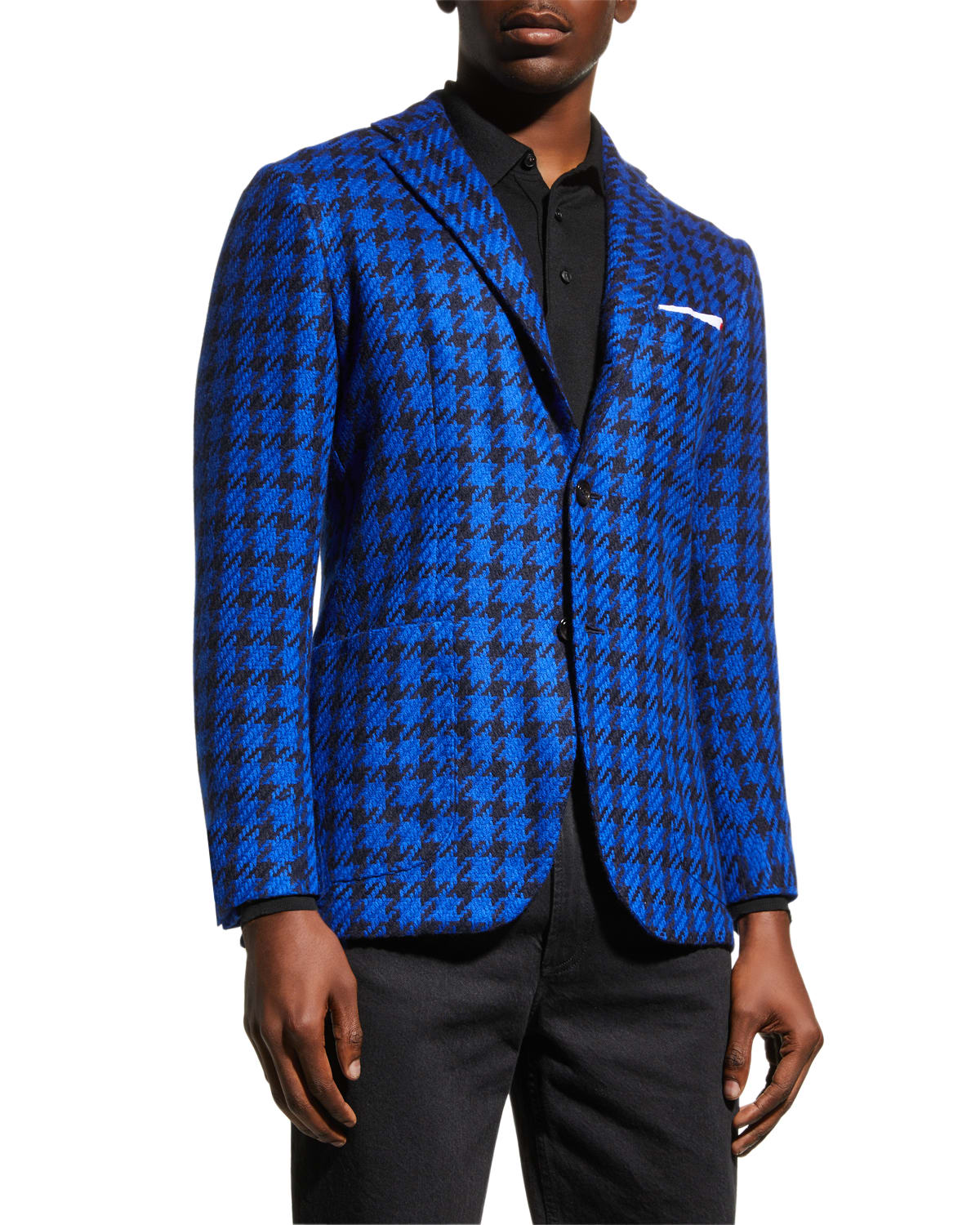 TOM FORD Men's Double Splittable Houndstooth Sport Jacket Neiman Marcus