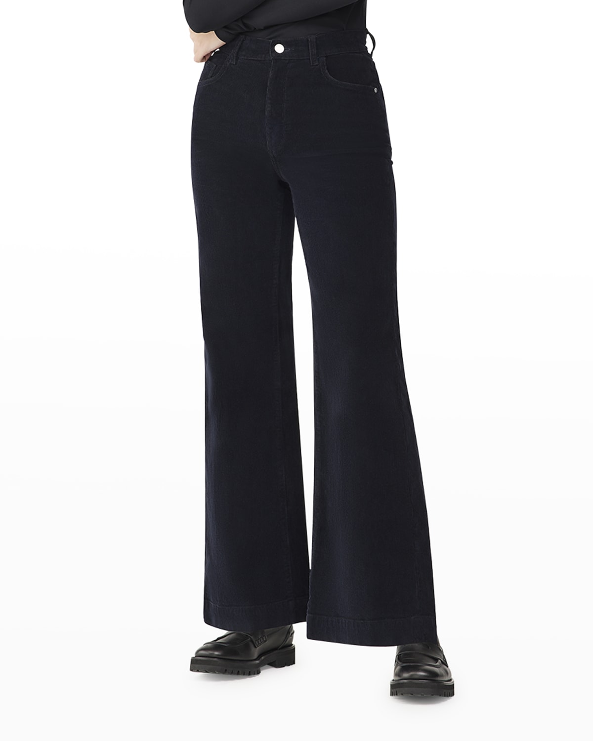AG Jeans Kora High Rise Wide-Leg Jeans | Neiman Marcus