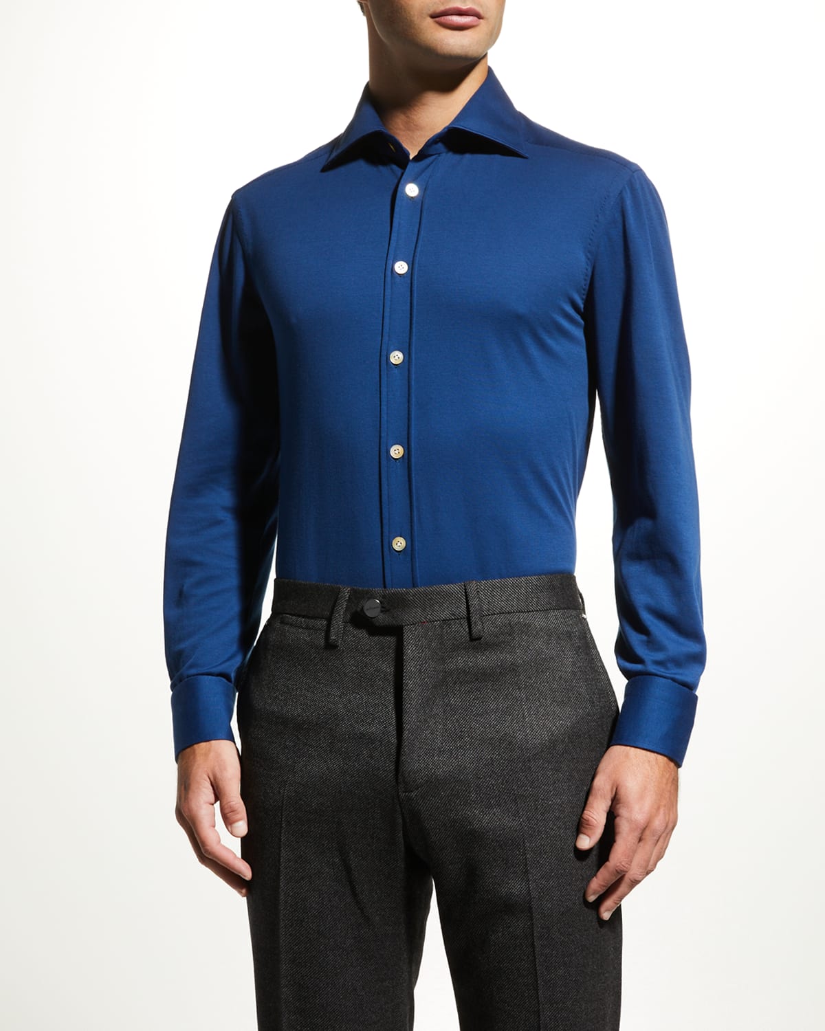 F/X Fusion Plaid Sport Shirt in Big Man Sizes