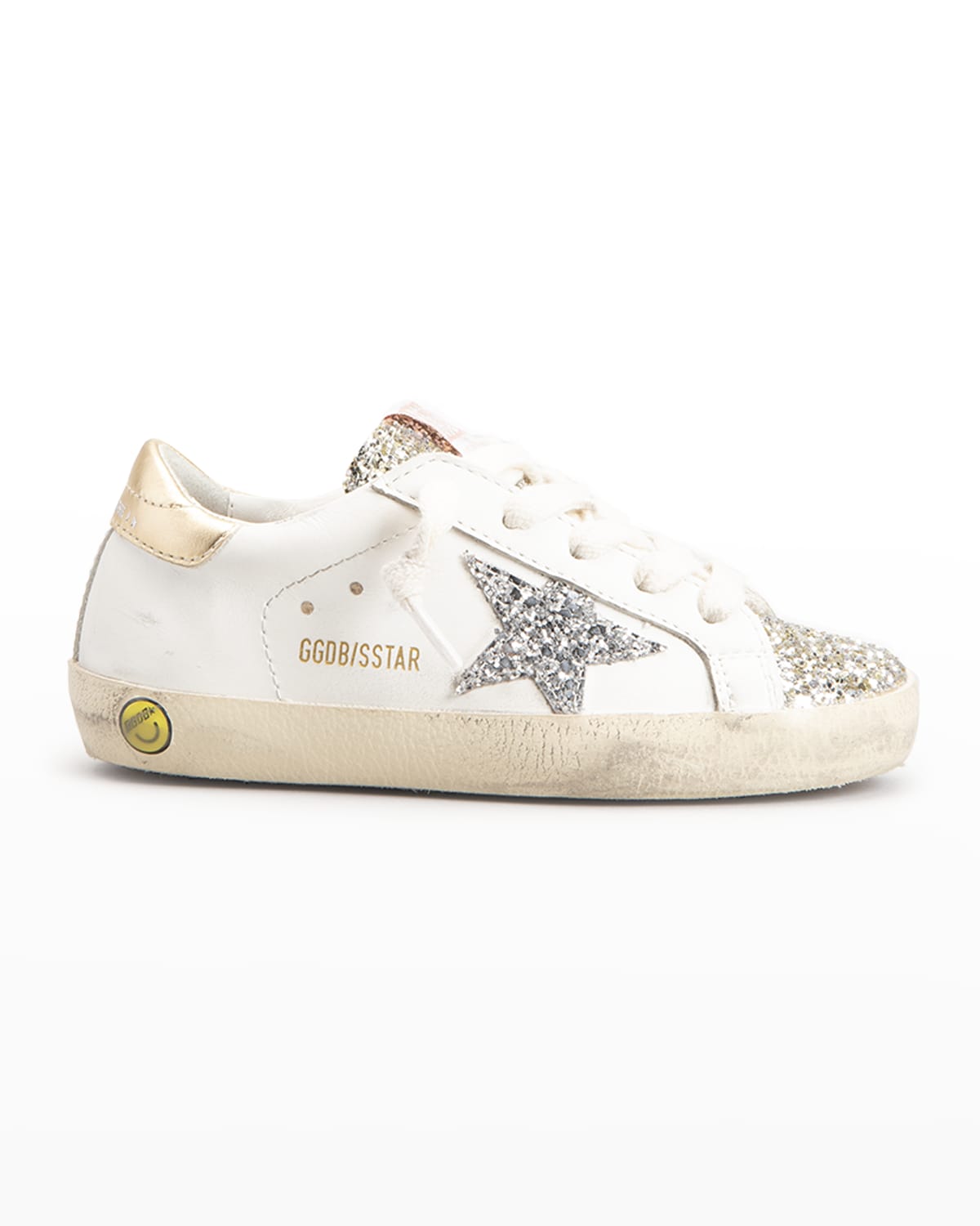 Golden Goose Girl's Super Star Glitter Slide Sneakers, Toddler/Kids Neiman Marcus