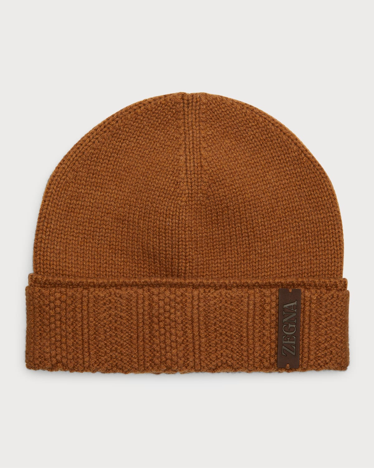 ZEGNA Men's WoolKnit Stripe Beanie Hat Neiman Marcus