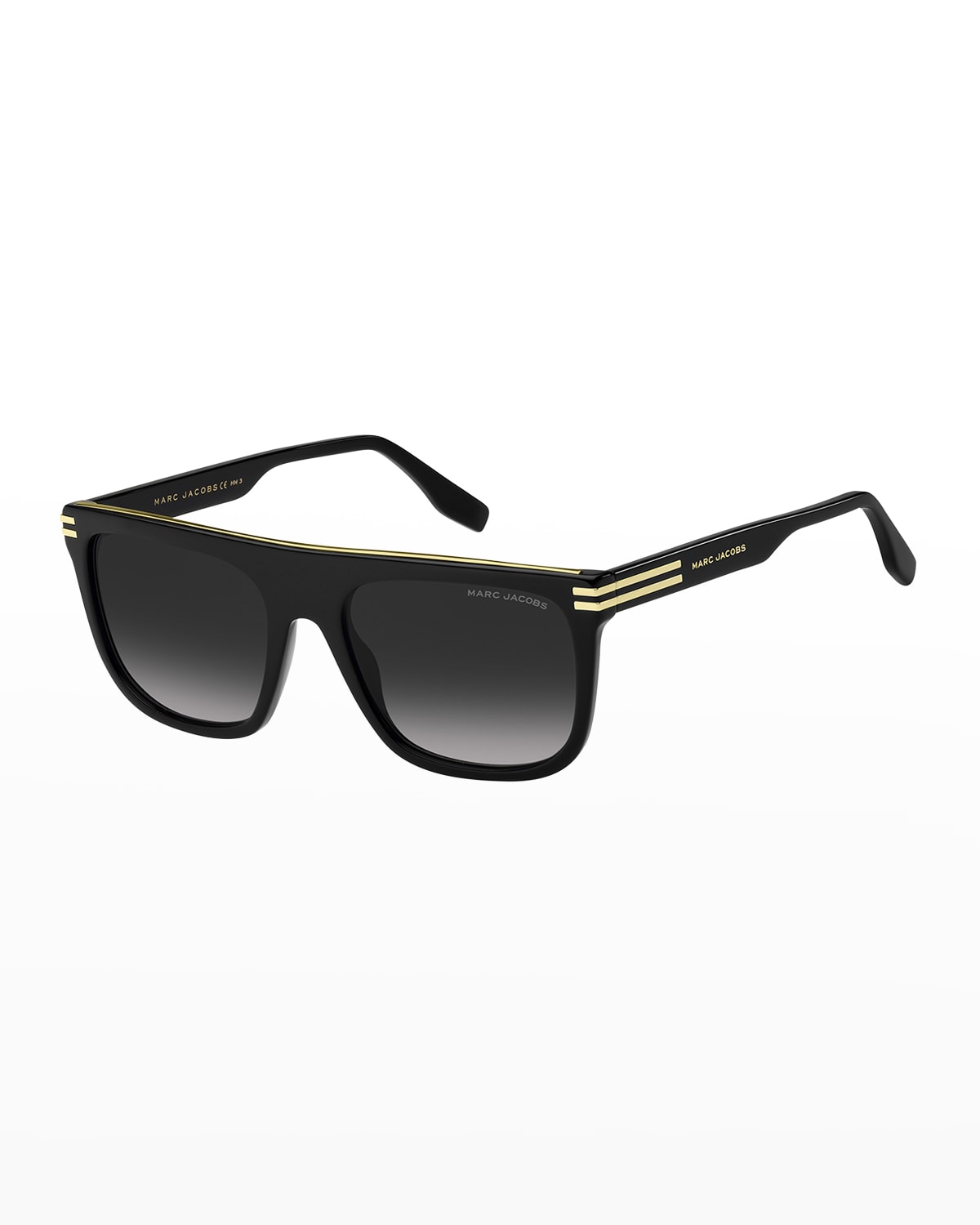 Gucci Oversize Rectangle Acetate Sunglasses Neiman Marcus