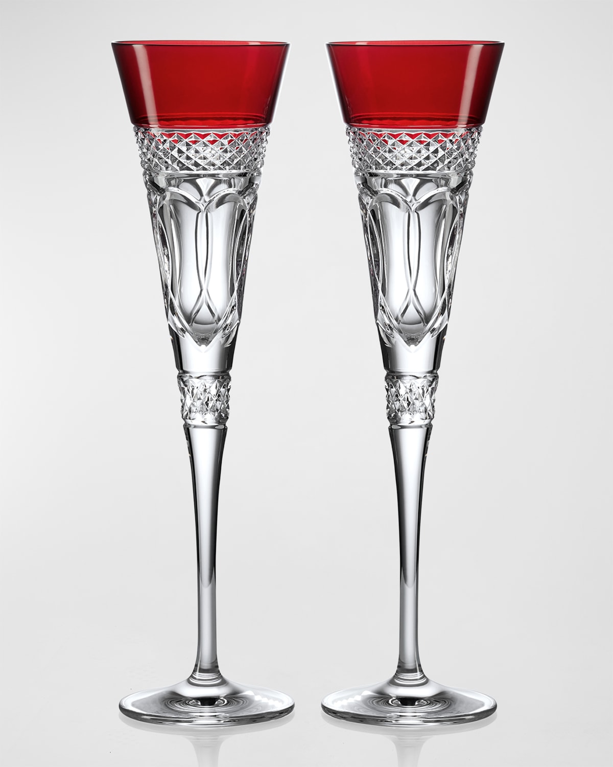 Waterford Crystal Times Square 2023 Champagne Flutes, Set of 2 Neiman