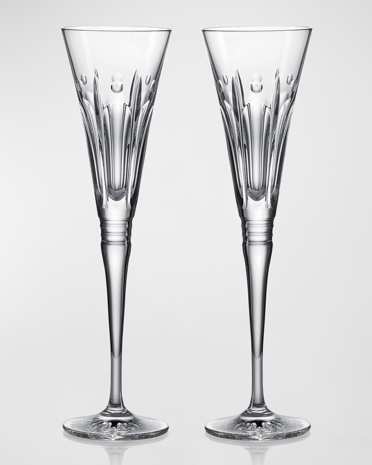 Waterford Crystal Times Square 2023 Champagne Flutes, Set of 2 Neiman