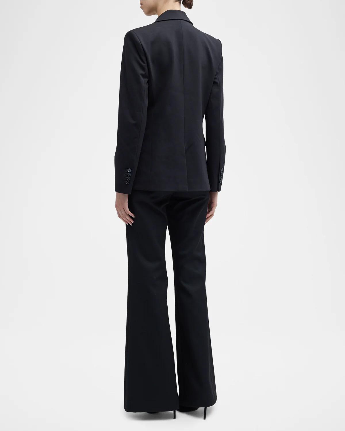 Collette Peak-Lapel Single-Button Jacket - thumbnail 5