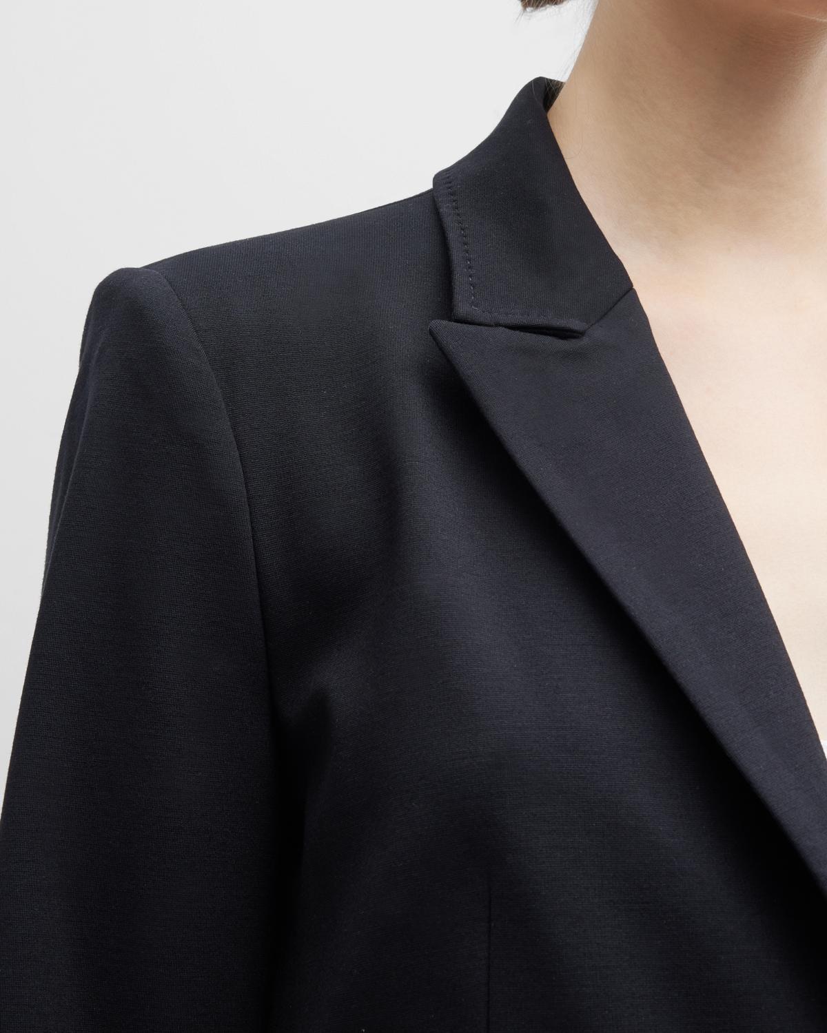 Collette Peak-Lapel Single-Button Jacket - thumbnail 7