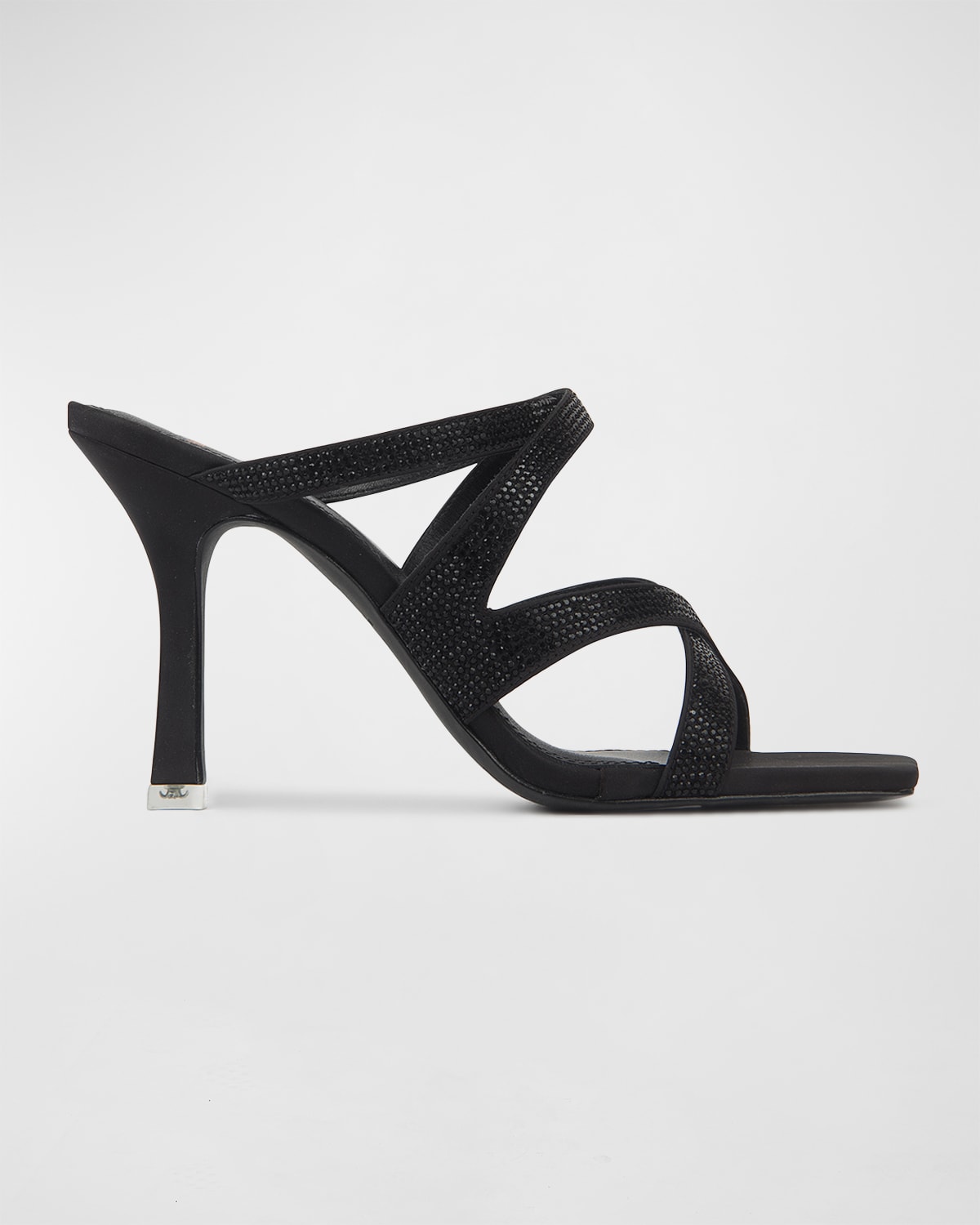 Dolce&Gabbana Kera Crystal Crisscross Mule Sandals | Neiman Marcus