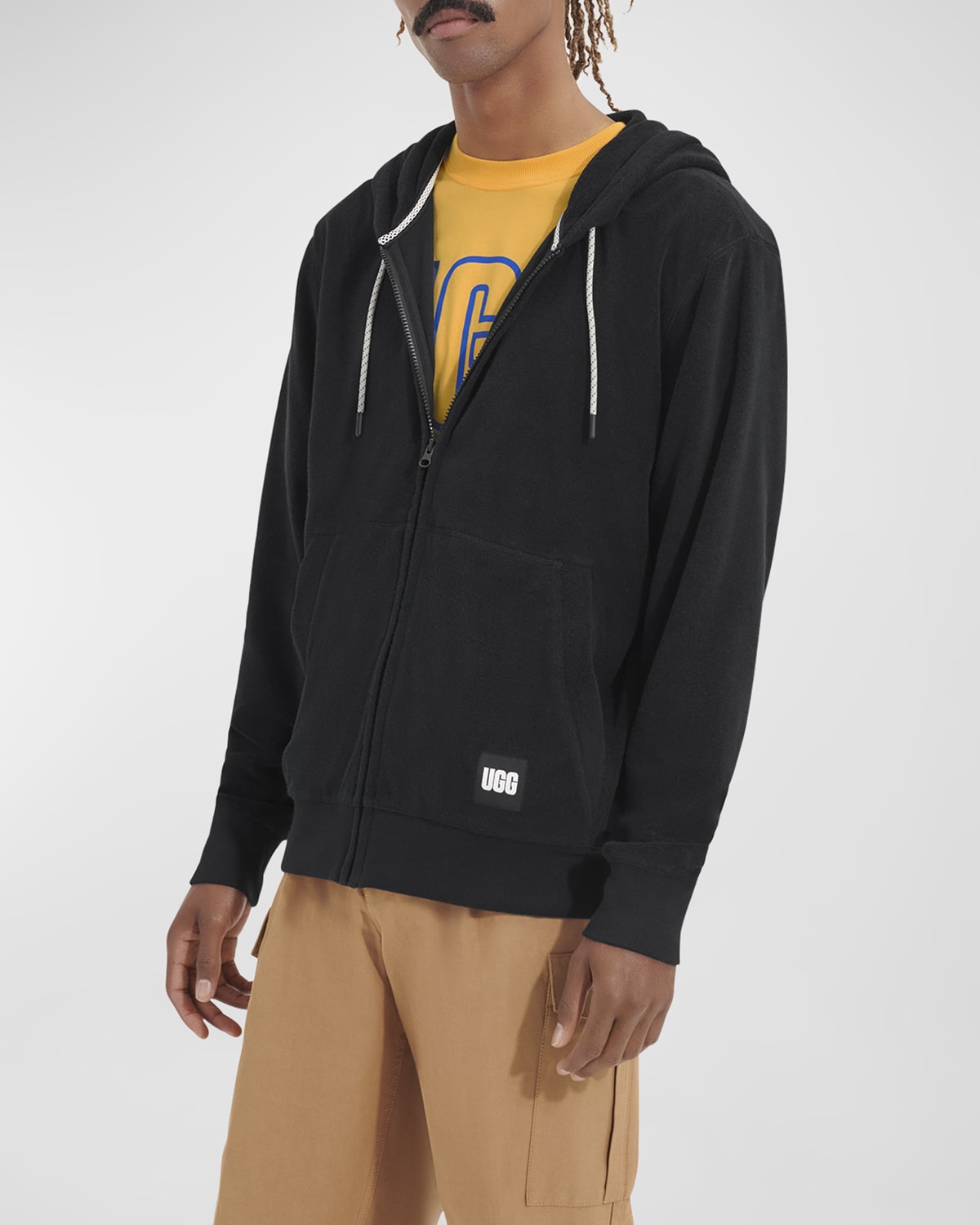 Lacoste Men's Hooded Zip Sweatshirt | Neiman Marcus