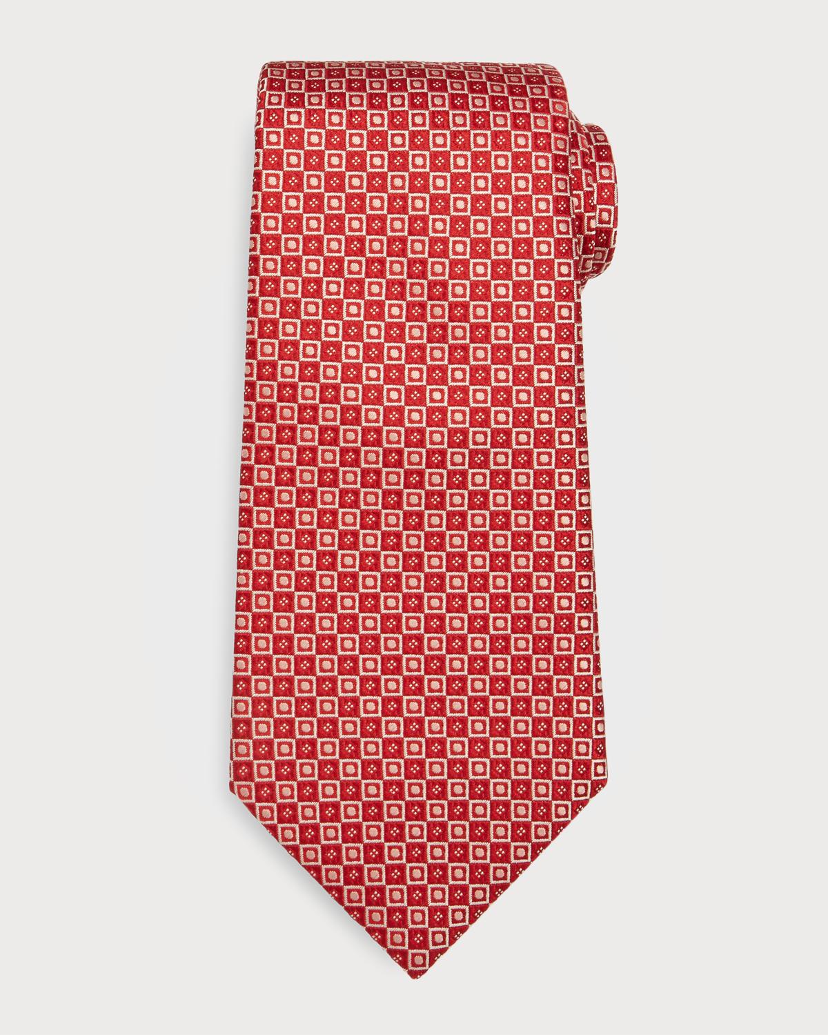 Men's Acoustic Guitar Print Luxury Tie - Silk-Like Polyester For Weddings & Business