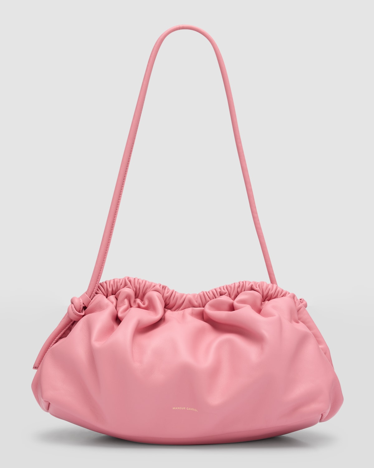 Mansur Gavriel Cloud Mini Denim Clutch Bag Neiman Marcus