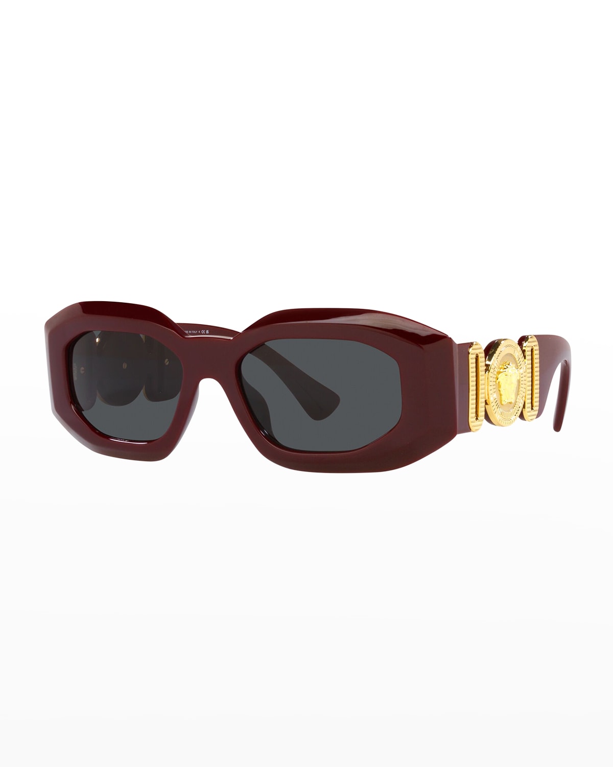 Versace Medusa Acetate Cat Eye Sunglasses Neiman Marcus 