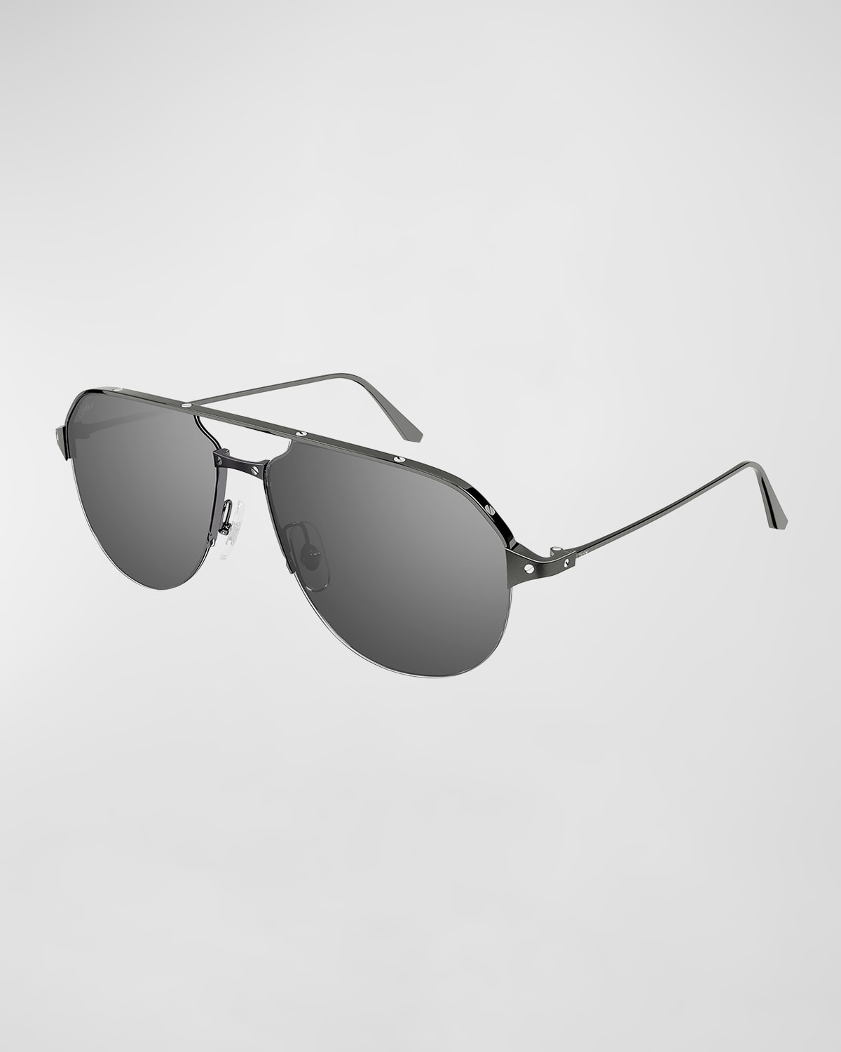 Cartier Gradient Metal Aviator Sunglasses Neiman Marcus