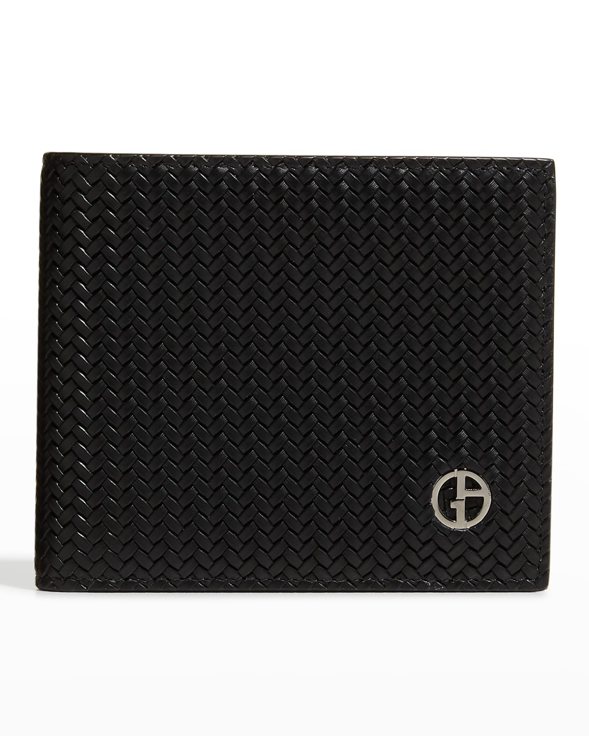 Montblanc Men's Meisterstück Leather Compact Bifold Wallet Neiman Marcus