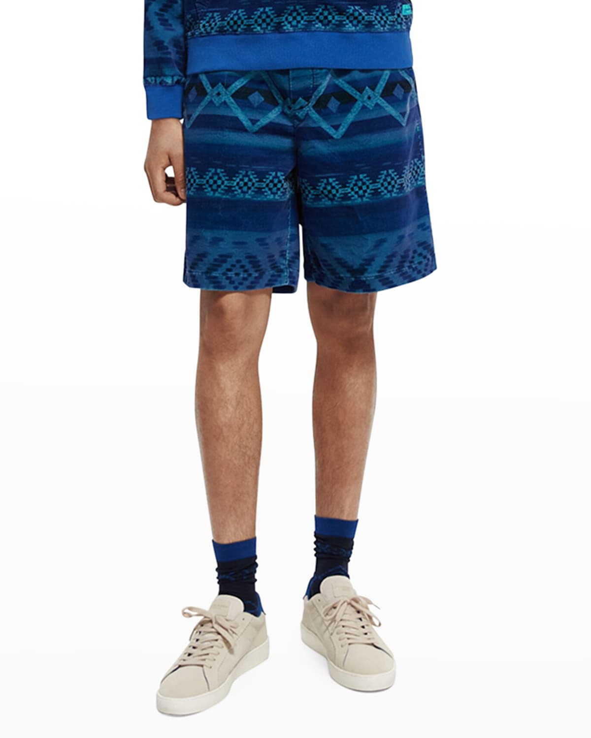 FRAME Men's Corduroy Drawstring Shorts Neiman Marcus