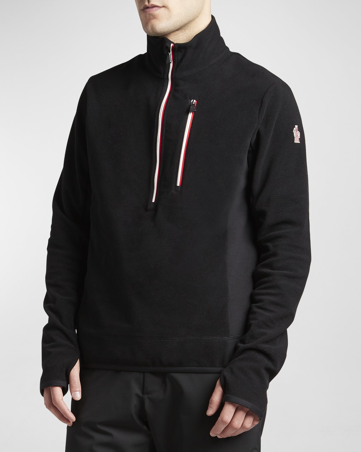 UGG Men's Zeke Fleece QuarterZip Sweater Neiman Marcus