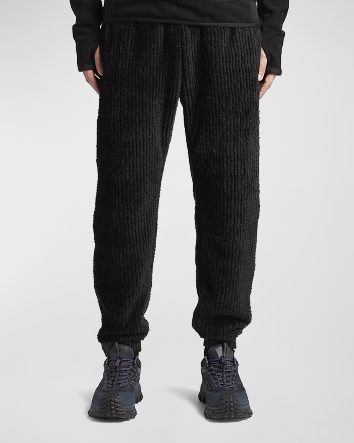 Dolce&Gabbana Men's Vegan Leather Jogger Pants | Neiman Marcus