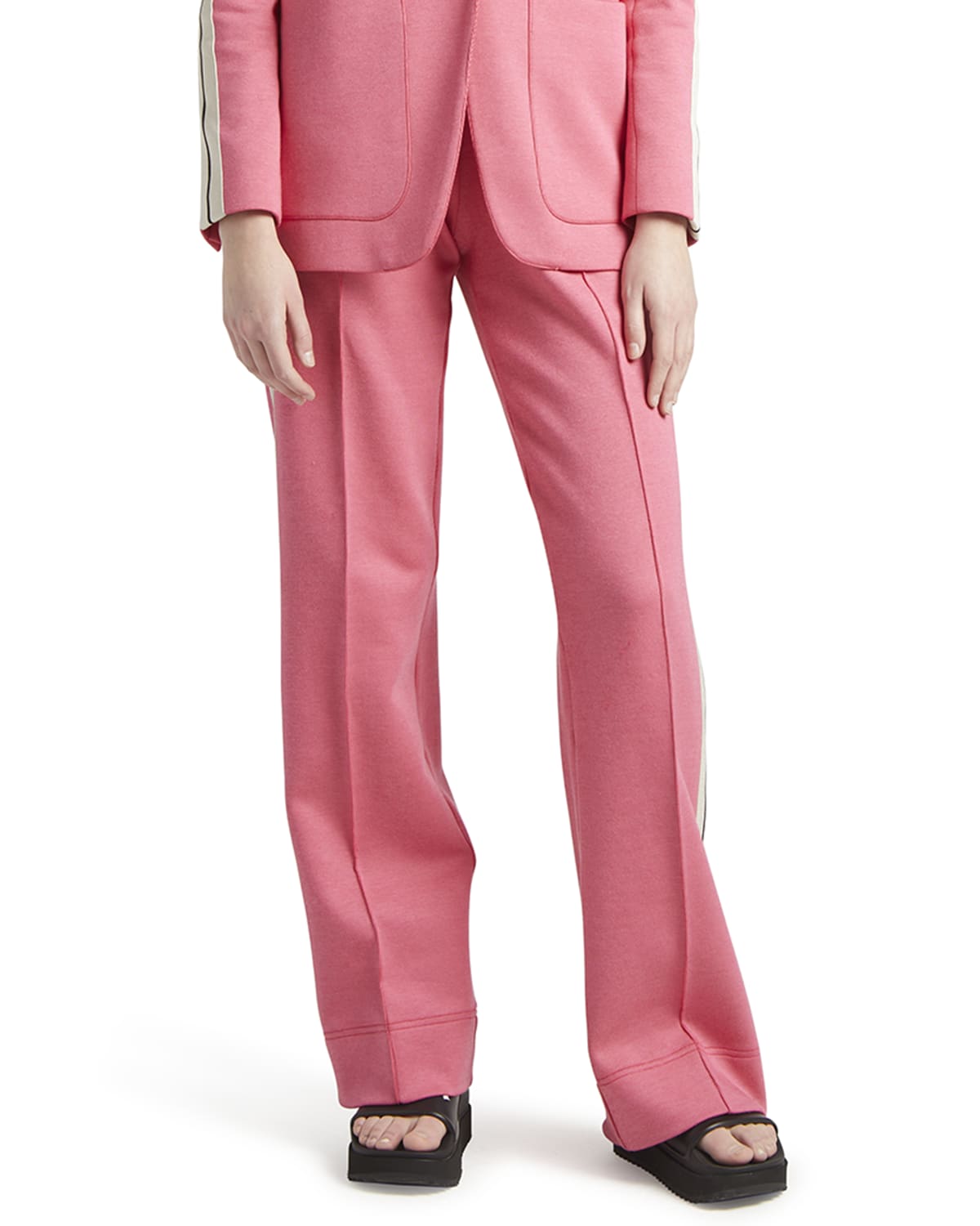 striped pull on pants
