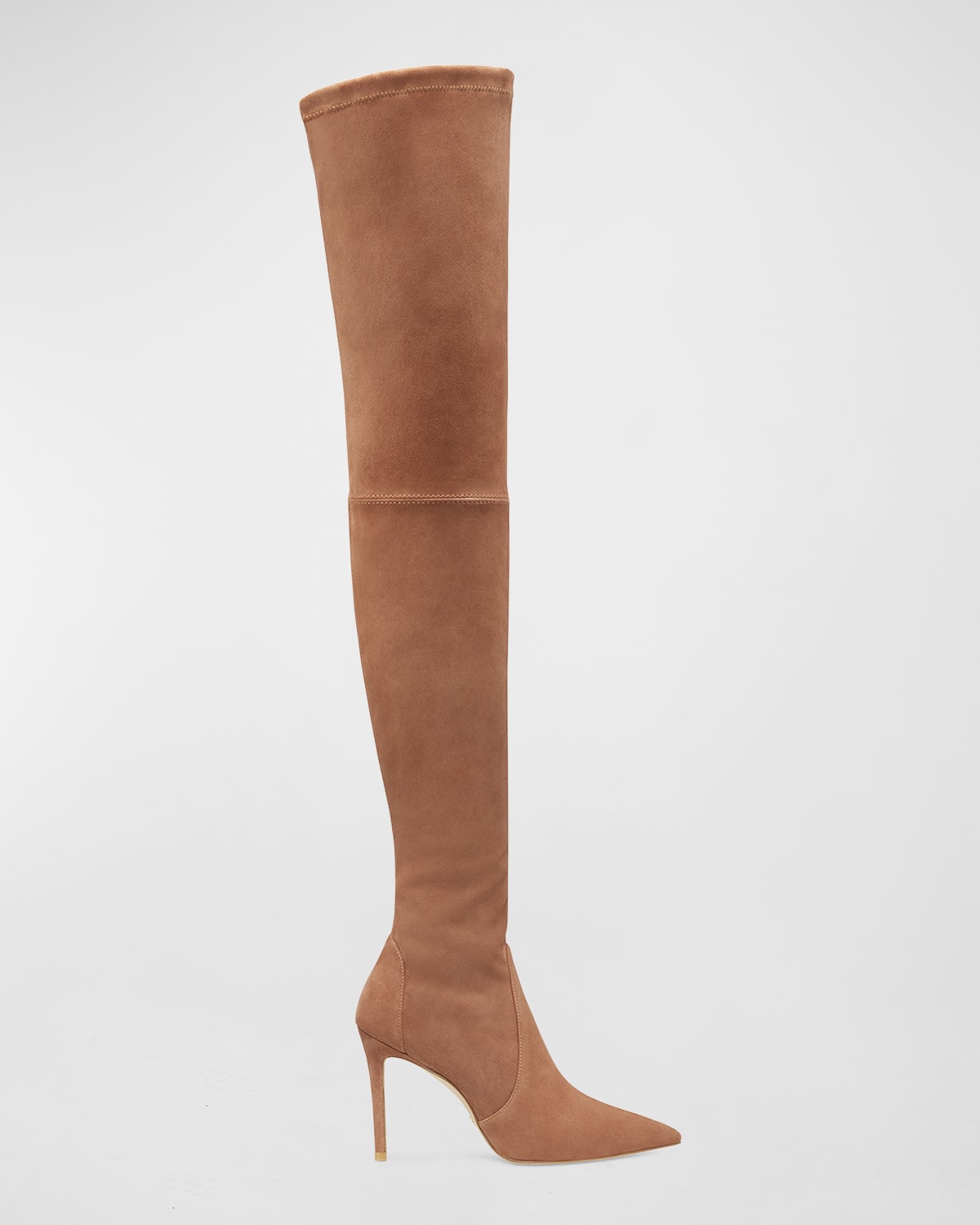 Rene Caovilla Suede Snake OverTheKnee Boots Neiman Marcus