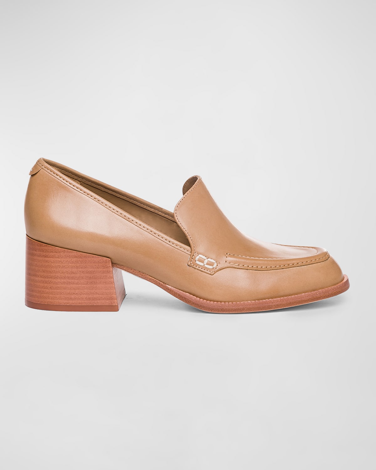 vince leather loafers