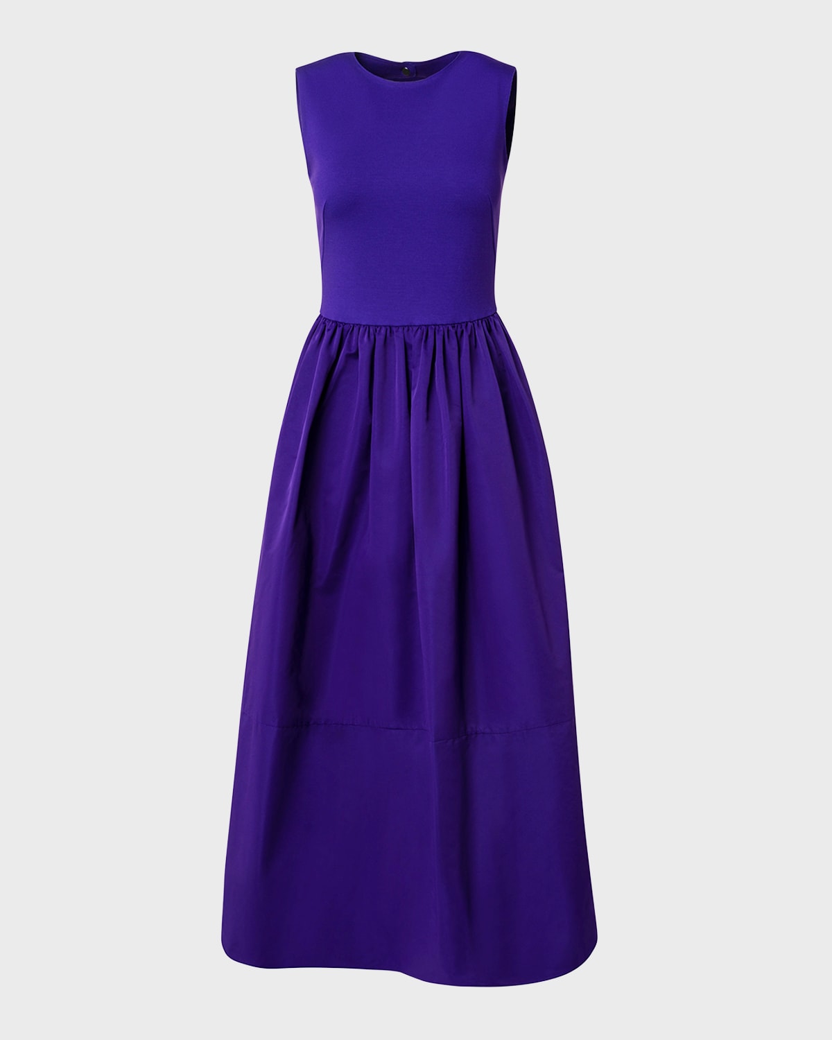 Akris punto SemiTransparent Dotted Midi Dress Neiman Marcus