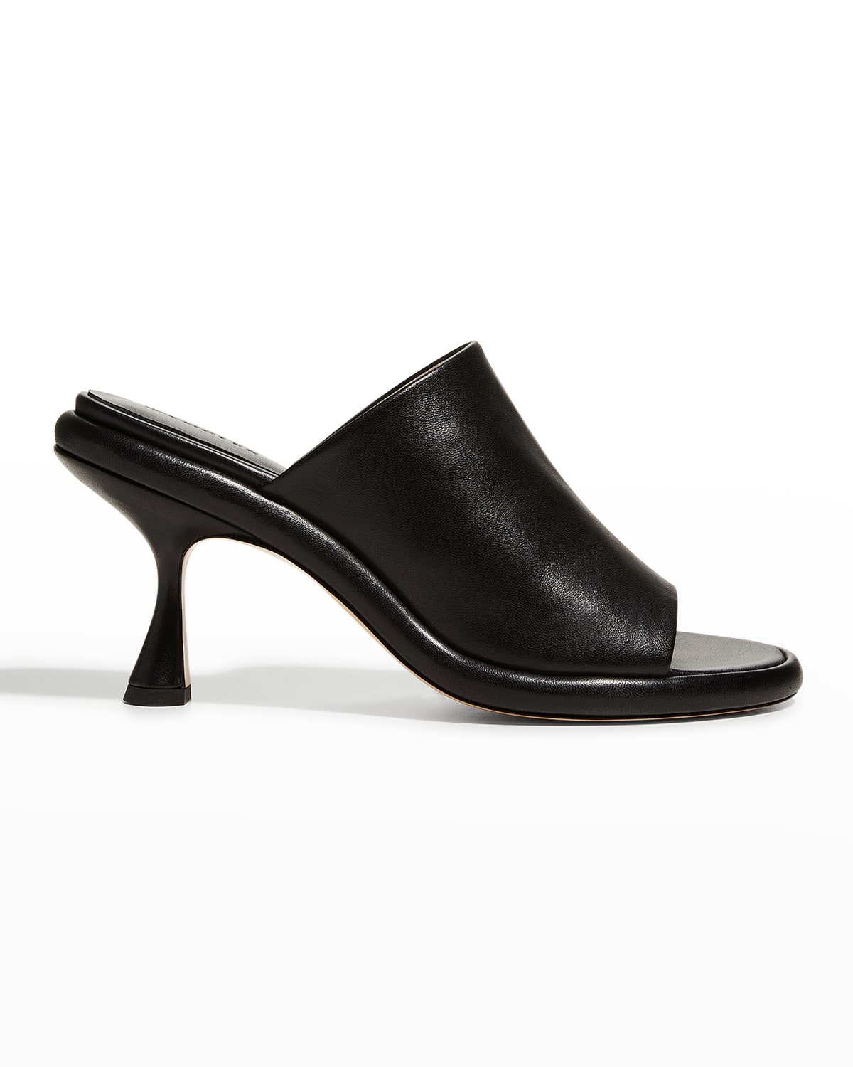 Mule Sandals Lambskin Black