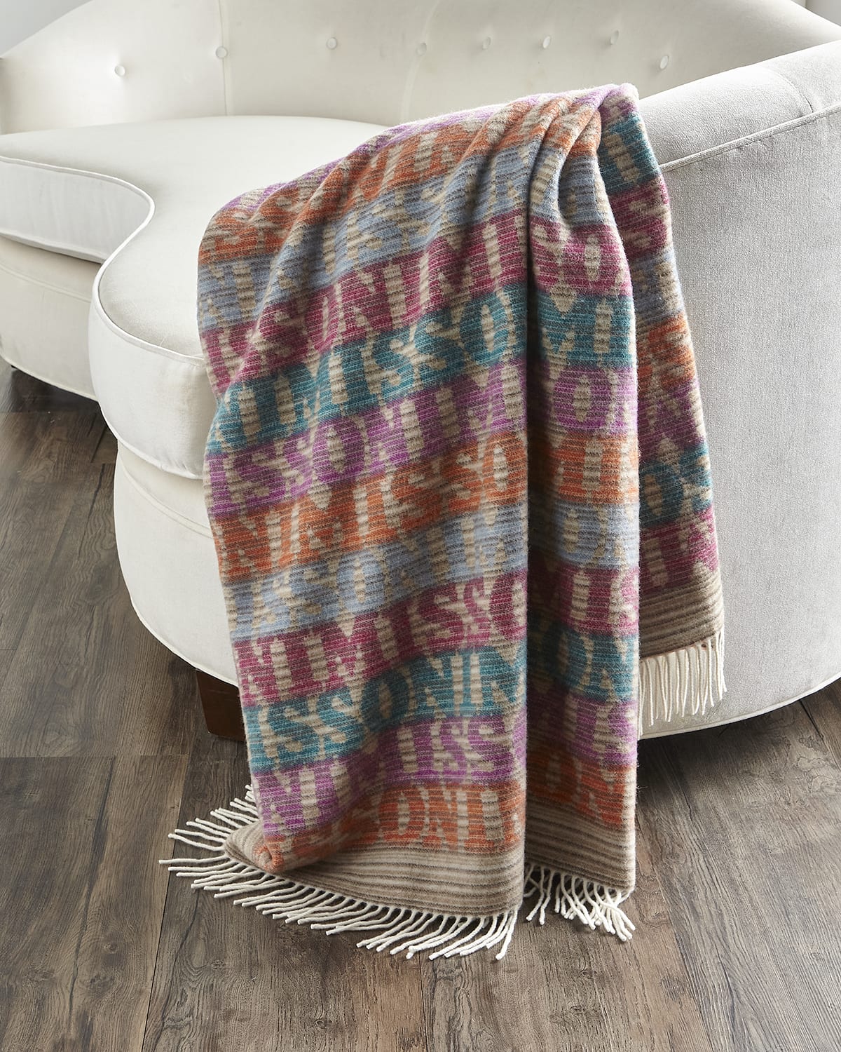 Missoni Home Bastien WoolBlend Throw Blanket Neiman Marcus