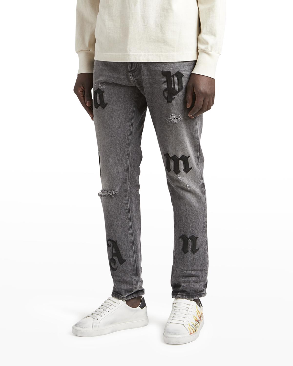 PRPS Men's Cayenne Paint-Splatter Jeans - Noir Collection | Neiman Marcus