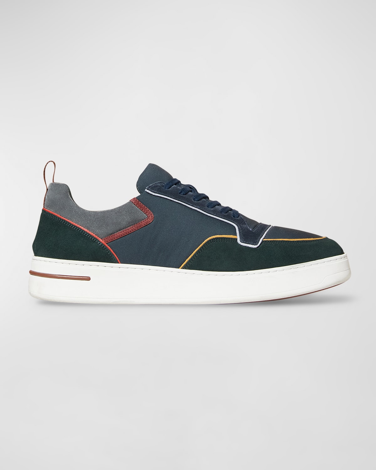 Loro Piana Men's Weekend Walk Suede Sneakers | Neiman Marcus