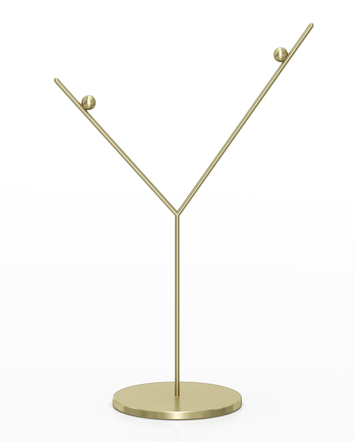 Swarovski ゴールドスタンド SWAROVSKI Golden Ornament Stand | Neiman Marcus
