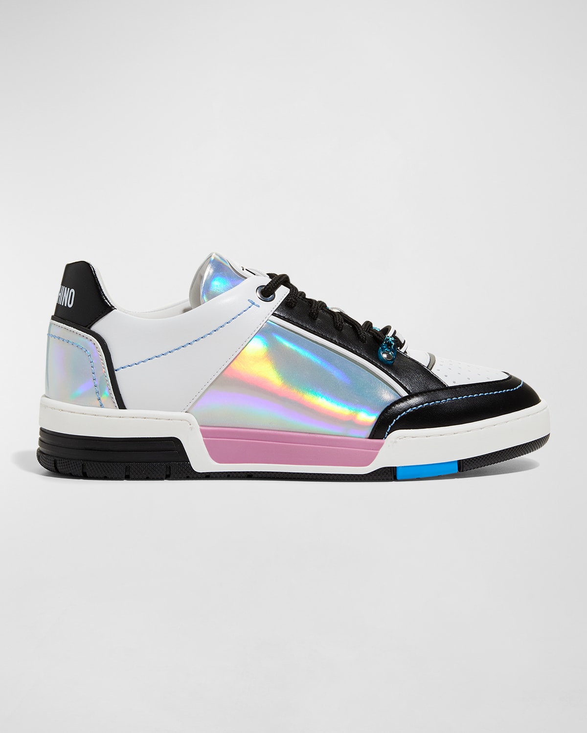 Moschino Logo Leather Sneaker main image 0