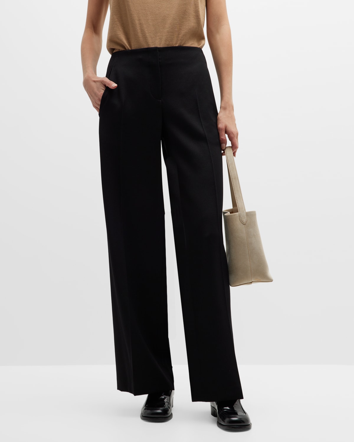 Miguelina Pamela Wide-Leg Eyelet Pants | Neiman Marcus